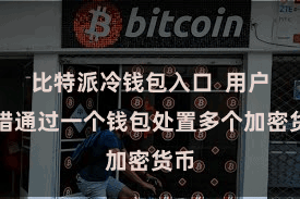 比特派冷钱包入口  用户不错通过一个钱包处置多个加密货币
