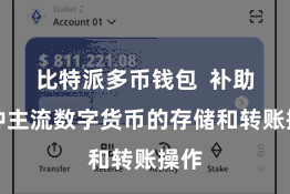 比特派多币钱包  补助多种主流数字货币的存储和转账操作